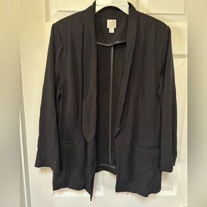 LC Lauren Conrad Black Women's Blazer